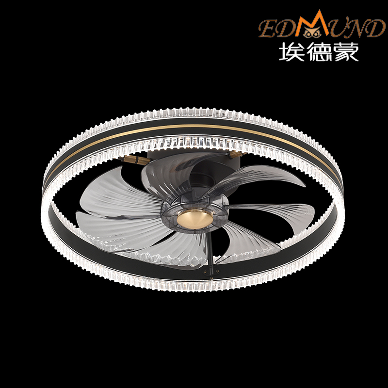 Đèn quạt trần C002-BK